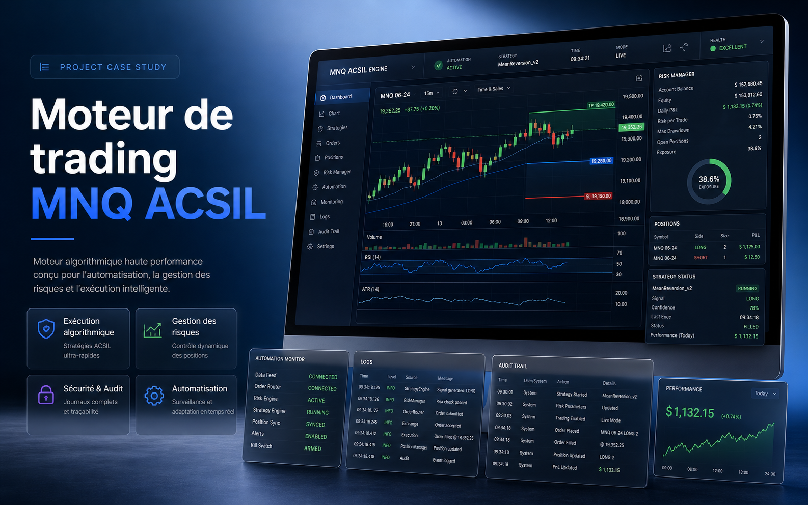 Couverture du projet Moteur de trading MNQ ACSIL